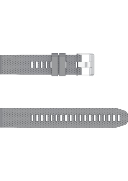 Garmin Fenix ​​7s/6s/6s Pro/5s/5s Için Gümüş Tokalı Şık Silikon Spor Saat Band Kayışı (Yurt Dışından) fırsatları