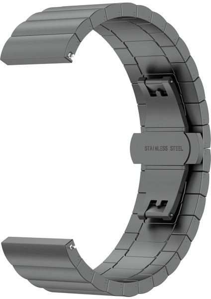 Huawei Saat Için Fit Mini 16MM Paslanmaz Çelik Iz Bant Akıllı Saat Kayışı - Gri (Yurt Dışından) fırsatları