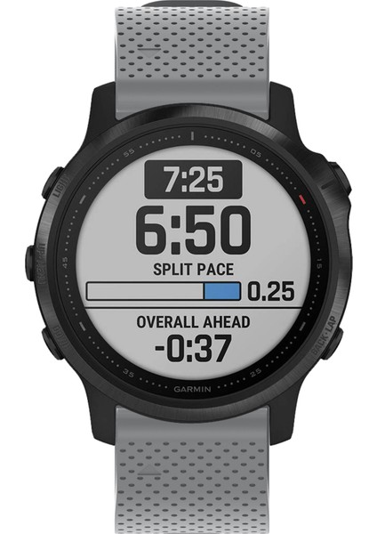 Garmin Fenix ​​7s/6s/6s Pro/5s/5s Için Gümüş Tokalı Şık Silikon Spor Saat Band Kayışı (Yurt Dışından) indirimleri