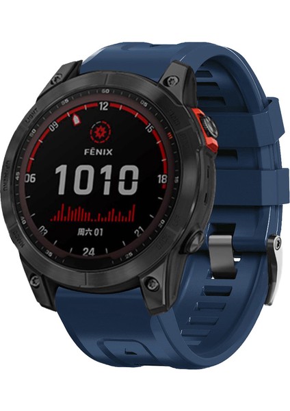 Garmin Forerunner Için Silikon Saat Band 965 /955 /945 /935 Siyah Tokalı Su Geçirmez Yumuşak Kayış - Midnight Blue (Yurt Dışından) fiyatları