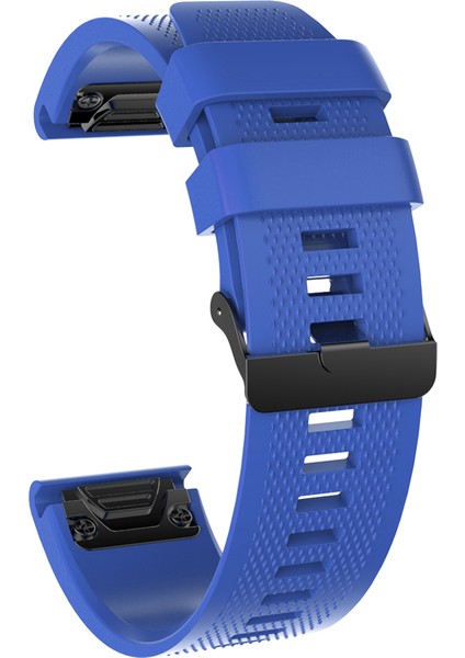 Garmin Forerunner 935/FENIX ​​5/5 Artı Silikon Akıllı Saat Band Kayışı 22M - Mavi (Yurt Dışından)