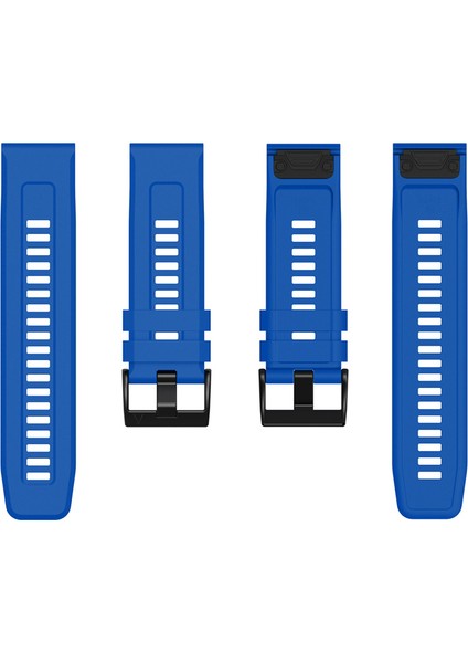 Garmin Fenix ​​7x Silikon Saat Band 26MM Metal Toka Kayışı - Sapphie (Yurt Dışından) modelleri
