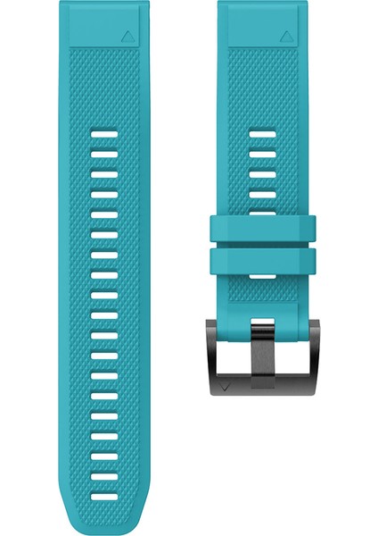 Garmin Fenix ​​için Silikon Watchme Bandı 5 Siyah Üçgen Tokalı Ayarlanabilir Akıllı Saat Kayışı - Bebek Mavisi (Yurt Dışından) fırsatları