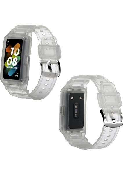 Honor Band 6/huawei Band 6/7 Yedek Tpu Saat Band Ayarlanabilir Bilek Kayışı + Saat Kılıfı - Mat/şeffaf (Yurt Dışından) fırsatları