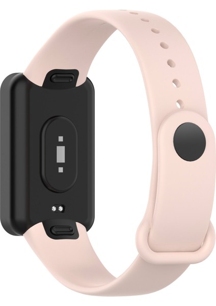 Silikon Su Geçirmez Yumuşak Watchme Kayışı Bilgisayar Xiaomi Redmi Smart Band Pro - Açık Pembe (Yurt Dışından)