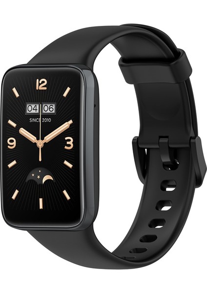 Xiaomi Mi Band 7 Pro -Pro Doğru Renk Tpu Saat Bant Pimi Toka Ayarlanabilir Bilek Kayışı - Siyah (Yurt Dışından)