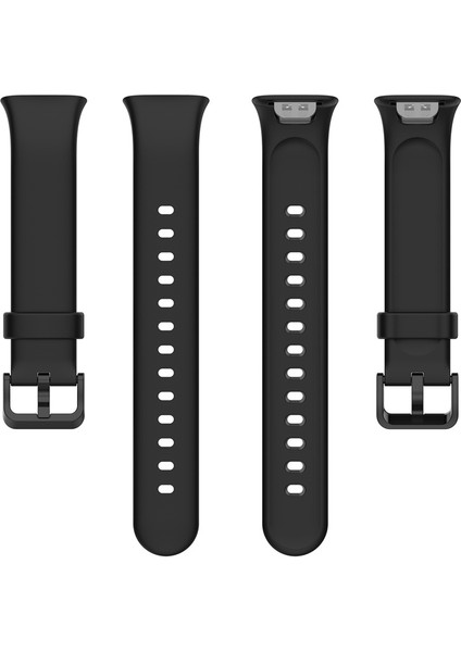 Xiaomi Mi Band 7 Pro -Pro Doğru Renk Tpu Saat Bant Pimi Toka Ayarlanabilir Bilek Kayışı - Siyah (Yurt Dışından)