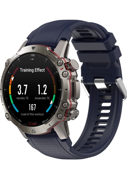 Garmin Marq / Yaklaşım S62 / S60 Için Silikon Watchme Bandı Honeycomb Doku Saat Kayışı - Midnight Blue (Yurt Dışından) indirimleri