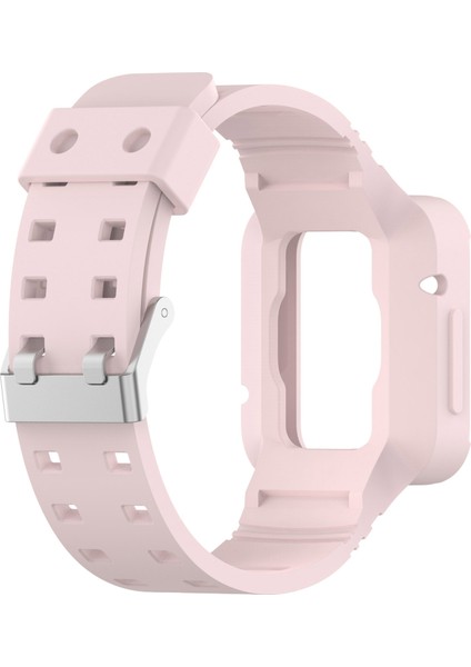 Xiaomi Redmi Için 2 Lite/mi Watch Lite2/lite1 Universal Silikon Watchme Bandı Bilek Strap Sports Watch Sabit Bırakma Band Kılıfı - Açık Pembe (Yurt Dışından) modelleri