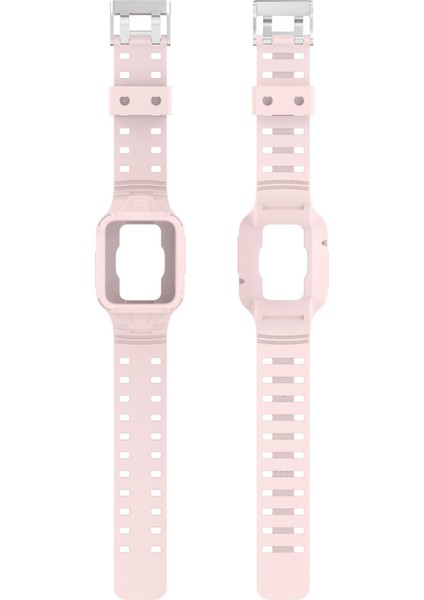 Xiaomi Redmi Için 2 Lite/mi Watch Lite2/lite1 Universal Silikon Watchme Bandı Bilek Strap Sports Watch Sabit Bırakma Band Kılıfı - Açık Pembe (Yurt Dışından) fırsatları