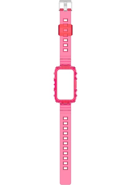 Huawei Band 7/band 6/honor Band 6 Şeffaf Tpu Saat Kılıflı Saat Strap Bilek Bandı - Şeffaf Gül (Yurt Dışından) indirimleri