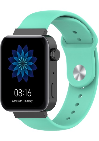 Xiaomi Mi Watch Için 18MM Düz Renkli Silikon Akıllı Watchme Kayışı - Canan (Yurt Dışından) modelleri
