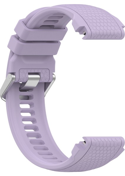 Garmin Marq / Yaklaşım S62 / S60 Için Silikon Watchme Bandı Honeycomb Doku Saat Kayışı - Mor (Yurt Dışından) modelleri