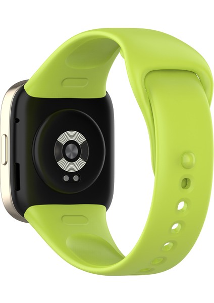 Xiaomi Redmi Için 3 / Mi Watch Lite 3 Silikon Sözleşmesi Kayışı Yedek Saat Band - Green (Yurt Dışından)