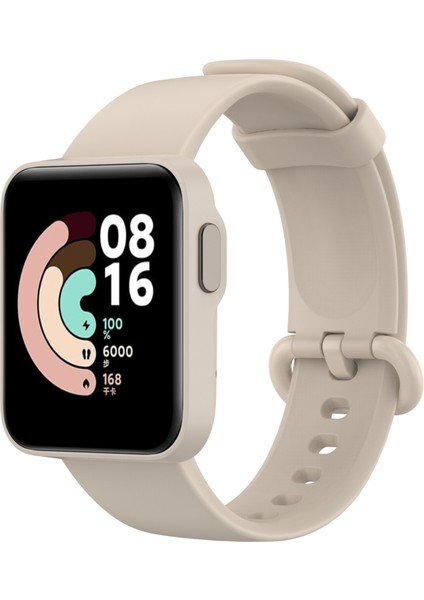 Xiaomi Mi Watch Lite / Redmi Watch Için Yumuşak Silikon Akıllı Saat Kayışı Saat Bandı - Gray (Yurt Dışından) fiyatları
