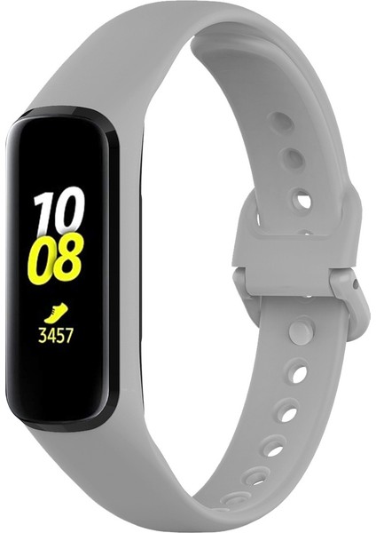 Samsung Galaxy Fit2 Için Akıllı Saat Band Silikon Bilek Kayışı - Açık Gri (Yurt Dışından) modelleri