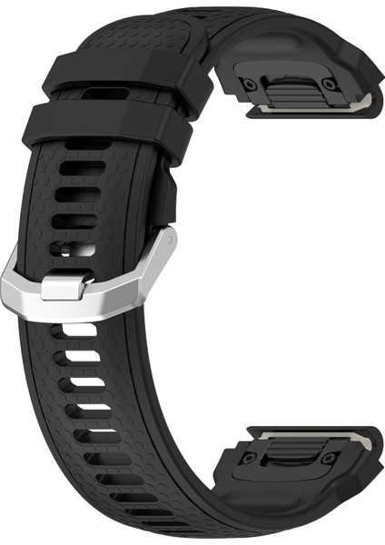 Garmin Marq / Yaklaşım Için Silikon Watchme Bandı S62 / S60 Honeycomb Doku Saati - Siyah (Yurt Dışından) fiyatları