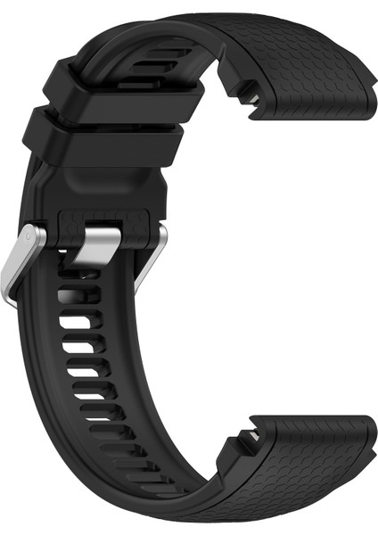 Garmin Marq / Yaklaşım Için Silikon Watchme Bandı S62 / S60 Honeycomb Doku Saati - Siyah (Yurt Dışından) modelleri