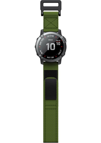 Garmin Fenix ​​7/fenix ​​6 Pro/forerunner Için 935/945 22MM Akıllı Saat Kayışı Ayarlanabilir Naylon Döngü Bilek Bandı - Asker Yeşili (Yurt Dışından) fiyatları