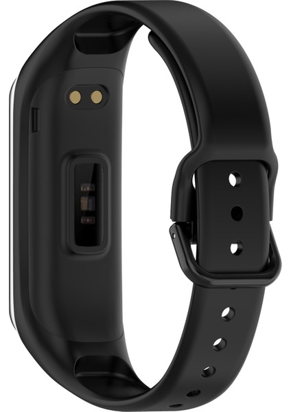 Samsung Galaxy Fit 2/SM-R220 Için Iki Renkli Silikon Watchme Bandı Yedek Kayışı-Siyah/beyaz (Yurt Dışından) modelleri