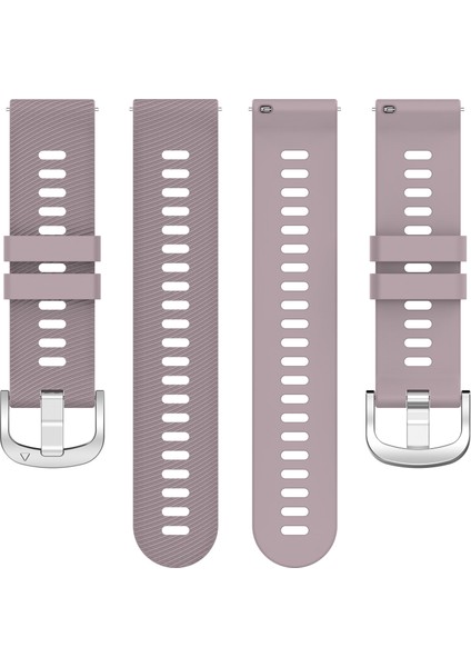 Garmin Forerunner Için 265 Silikon Saat Band 22MM Cross Stripe Yumuşak Spor Saat Kayışı - Light Mor (Yurt Dışından) fırsatları