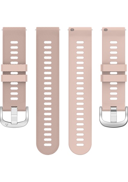 Garmin Forerunner Için 265 Silikon Saat Band 22MM Çapraz Stripe Yumuşak Spor Saat Kayışı - Açık Pembe (Yurt Dışından) fırsatları