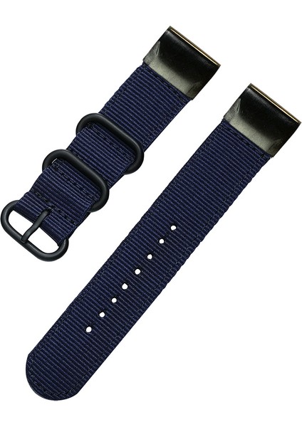 Garmin Fenix ​​7/6 Pro / Forerunner Için 935 /945 22MM Naylon Akıllı Saat Kayışı Paslanmaz Çelik Üç Döngü Yedek Bilek Band - Mavi (Yurt Dışından) indirimleri
