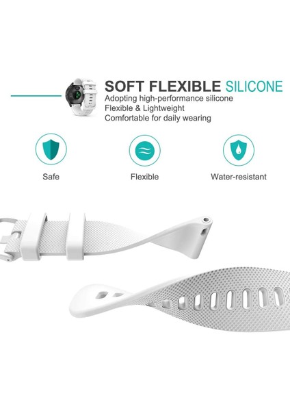 Huami Amazfit Için Gtr Mini / Bıp 3 / Bıp 3 Pro Doku Saat Kayış 20MM Yedek Silikon Saat Band - Asker Yeşili (Yurt Dışından) fiyatları