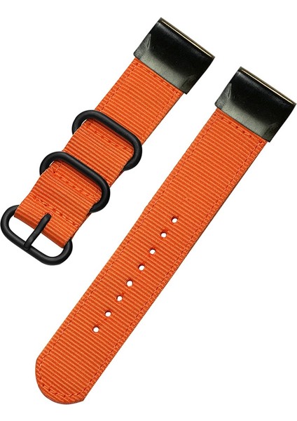 Garmin Fenix ​​7/6 Pro / Forerunner Için 935 /945 22MM Naylon Akıllı Saat Kayış Paslanmaz Çelik Üç Döngü Yedek Bilek Band - Turuncu (Yurt Dışından) indirimleri