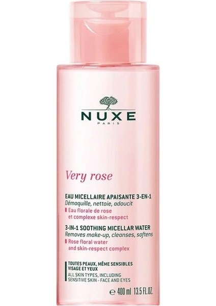 Very Rose 3’ü 1 Arada Micellar Su 400 ml