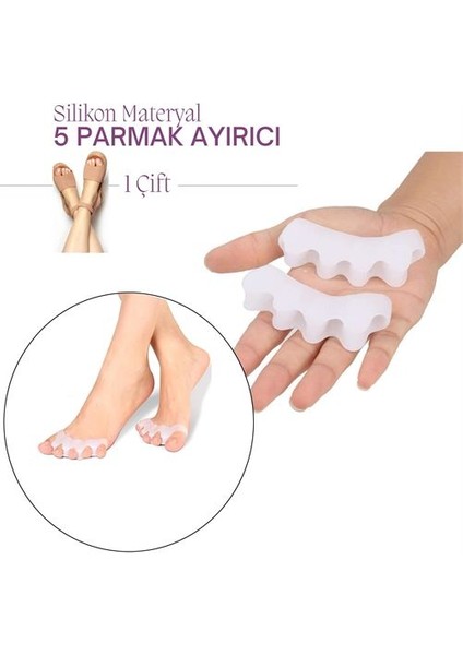 5 Parmak Ayırıcı Silikon 711555