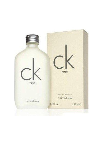 Calvin Klein One Edt 200 ml Unisex Parfüm