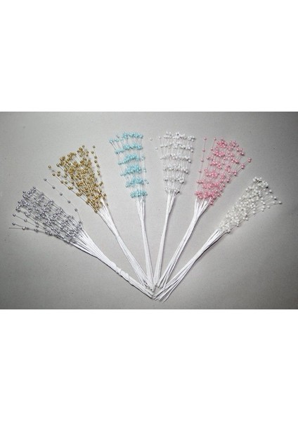 Pembe Misinalı Inci 10 Adet