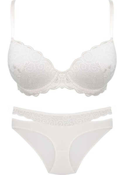 Desteksiz Sütyen Takım 4334