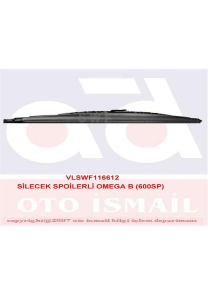 Sılecek Supurgesı Sol Swf Mercedes W203-T5-T6 Bm 00-04 A2038200045 Valeo 116612 Oem