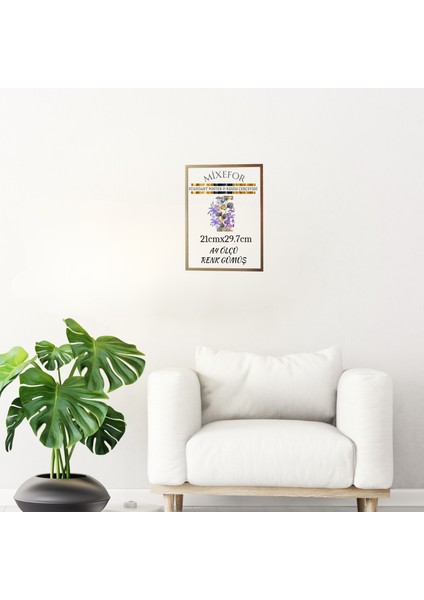 A4 Ölçülerinde Boş Çerçeve -Diploma Fotoğraf Resim Çerçevesi Ön Yüzey Antireflektif
