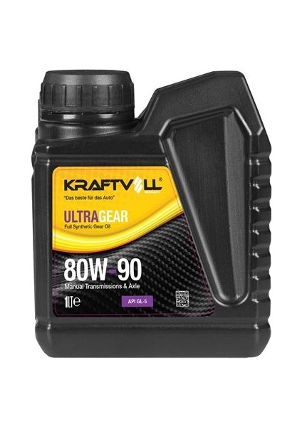 Sanzıman ve Dıslı Yagı Ultragear 80W90 Sentetık Gl-5 1lt. Kraftvoll 17021006 Oem