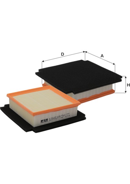 Hava Fıltresı Corsa D Z13DTJ Z13DTH A14NEL Z16LER Z17DTR Fıl HP2275 Oem