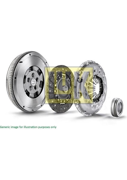 Dmf Volanlı Debrıyaj Setı Rulman Bmw 1 Serı F20 F21 1.16-1.18 D 11- 3 Serı F30 F80 12- Volant 415047710DEB.SETI 624353000 Luk 600029600 Oem