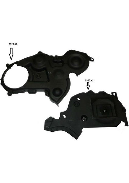 Eksantrık Kapak Set 2 Lı Kapak Set C2 P206 P207-P307 Dv4 Aft EG943210 Oem