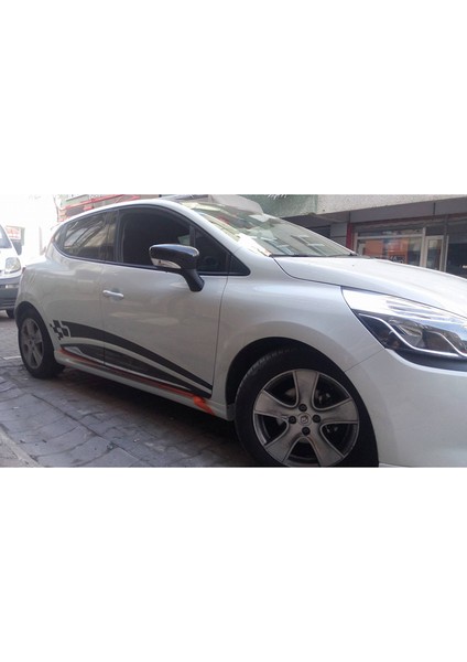 Renault Clio 4 Yan Marşpiyel (Plastik)