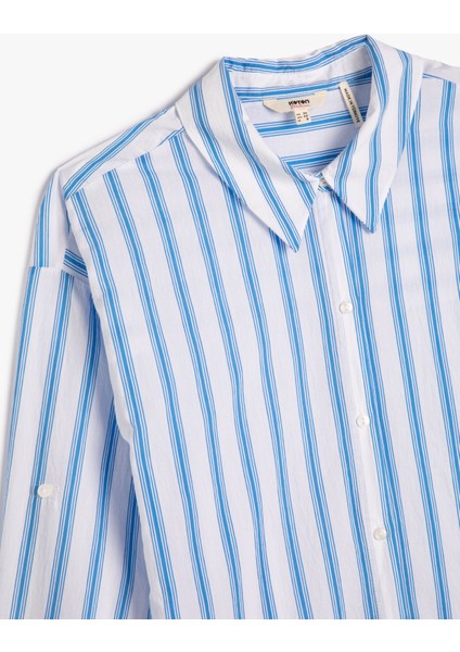 Plaj Elbisesi Gömlek Oversize Uzun Kollu Düğmeli Pamuklu modelleri