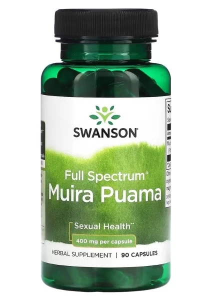 Full Spectrum, Muira Puama, 400 mg 90 Capsules