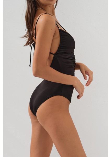 Ince Askılı Ip Detaylı Dekolteli Mayo modelleri