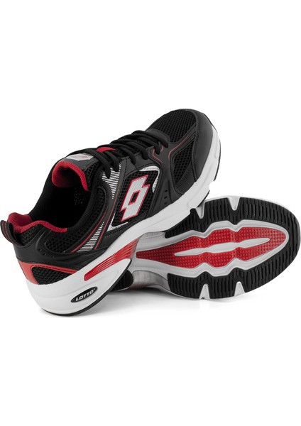 Athens 3fx Siyah Kırmızı Comfort Casual Erkek Sneaker fırsatları