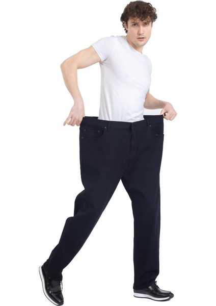 Erkek Battal Kanvas Büyük Beden Geniş Kalıp Pantolon 712