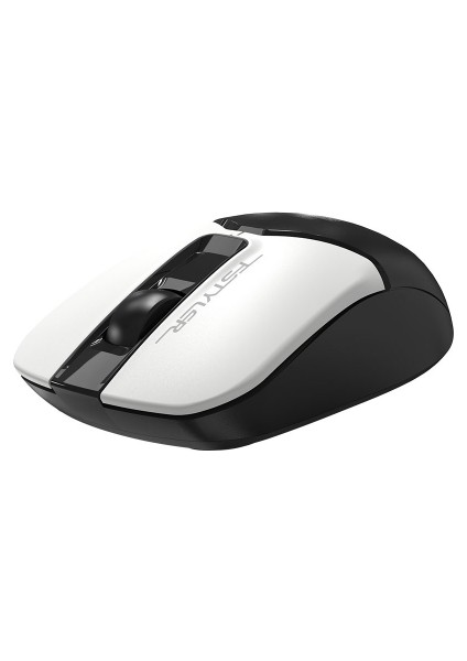 A4 Tech FG12S Panda (Siyah-Beyaz) Fstyler  2,4ghz Kablosuz, Sessiz Optik Mouse, 10-15METRE, 3 Buton, Nano Alıcı