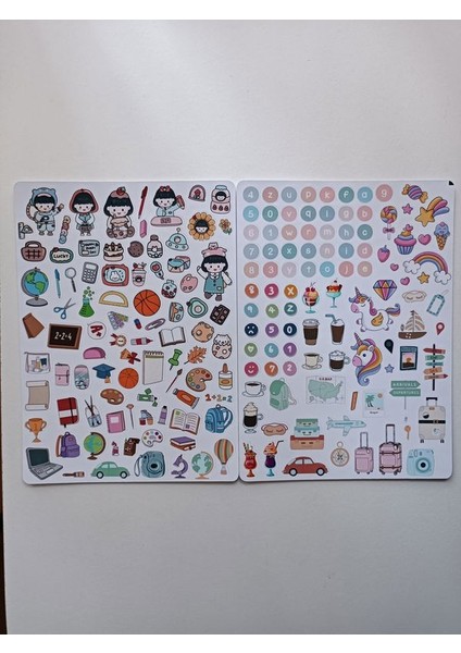 400 Adet Planner Etiket Sticker Ajanda Günlük Bullet Journal Scrapbook fırsatları