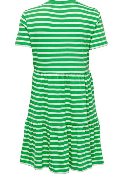 Onlmay S/s O-Neck Peplum Dress Kadın Elbise - 15286934 modelleri