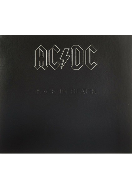 Ac / Dc -Back In Black (Plak Değildir) (Cd)